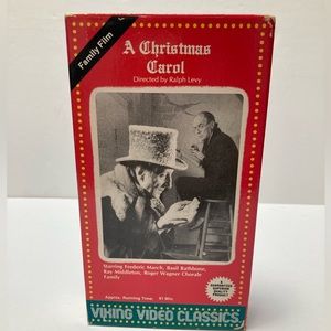 A Christmas Carol | Frederic Marsh | 1954 | Holiday Movie | VHS | Rare